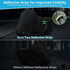 KERANTY Rebel cover reflective strips boost night visibility for safety