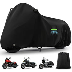 KERANTY Yamaha YZF R1 cover, front view with reflective strips for night visibility