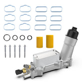 keriolee aluminum oil cooler close-up showing durable body for engine protection.