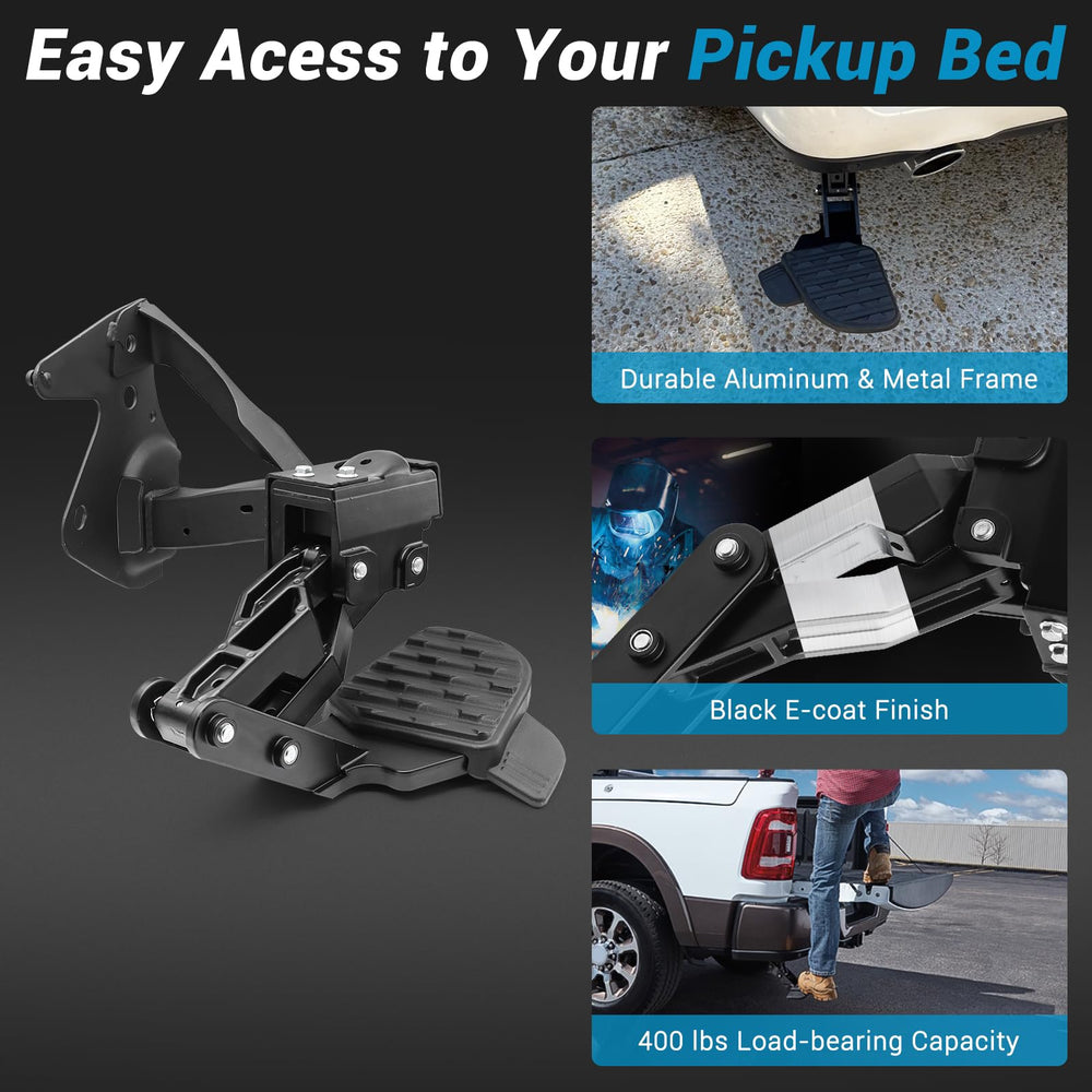 Keriolee easy install rear step on Ram 1500 DT