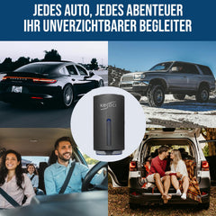 KESOCI Smart Car Air Freshener sensor activation demonstrates intelligent, energy-efficient fragrance release
