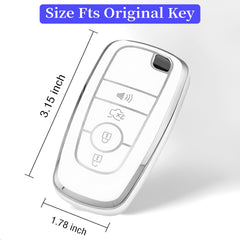 Kespevn 360-degree protection key case for Ford models.