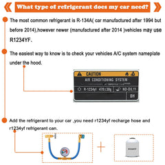 Ketofa sealed-cans compatibility note for proper use with R-1234YF