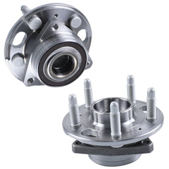 Keuyyap front wheel hub assembly shows precise fit and smooth rotation.