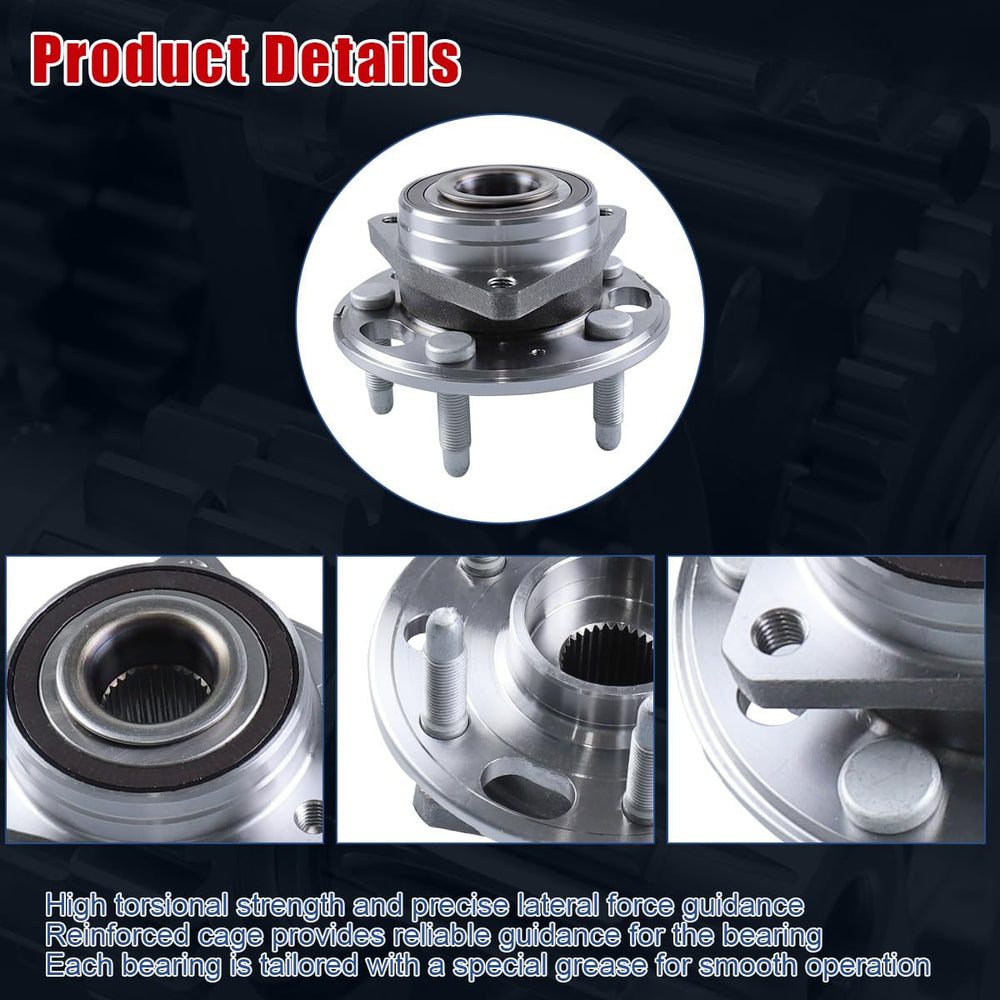 Keuyyap wheel hub seal design close-up for enhanced sealing and cleanliness.