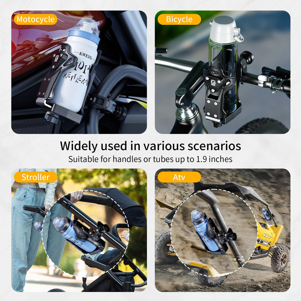 Kewig anti theft cup holder reduces tampering risk while you ride