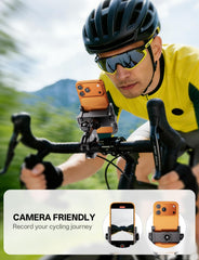 Kewig bike mount handlebar clamp offers fast, tool-free installation.