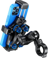 Kewig motorcycle mount with vibration dampener protects camera from vibration