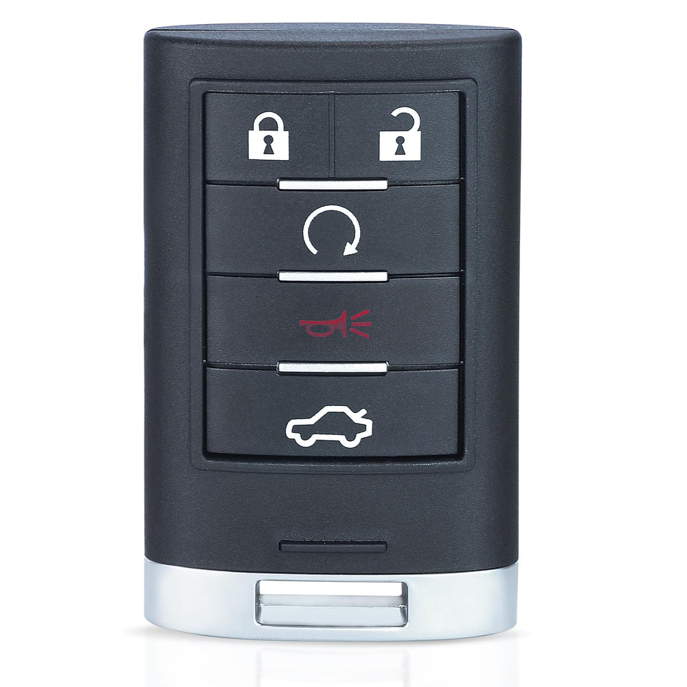 Cadillac CTS/STS key blade cut-ready design for local dealer programming