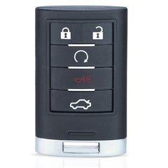 Cadillac CTS/STS key blade cut-ready design for local dealer programming