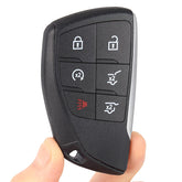 Keyecu replacement remote for Suburban front view with six-button layout