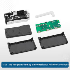 Keyecu XC60 remote back view highlighting compatibility