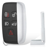 Keyecu replacement smart remote front view for Jaguar and Range Rover enhances convenience.