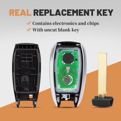 Keyecu Subaru remote fob 433MHz frequency supports reliable pairing.