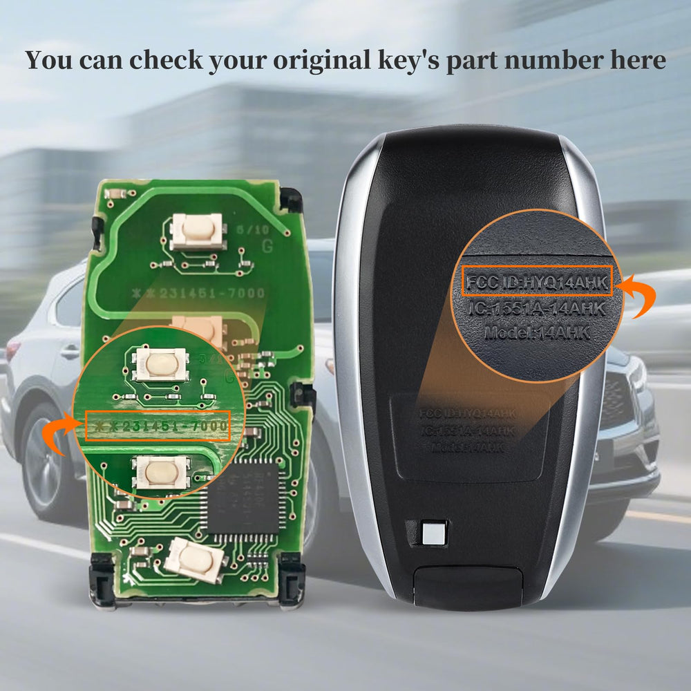 Keyecu Subaru remote fob packaging ready for easy installation.