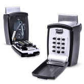 KeyGuard SL-591 front view shows sturdy metal body for secure on the go storage.