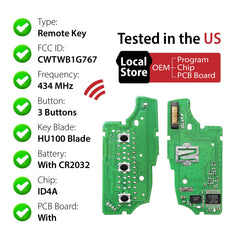 Keylessbest fob core, chip, and circuit for reliable signal compatibility