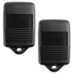 Two-pack KeylessOption key fob ready for replacement