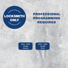 KeylessOption MLBHLIK6-1TA uncut transponder key close-up
