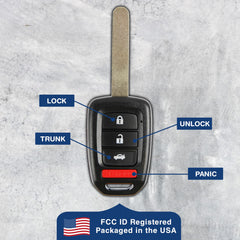 KeylessOption warranty card included in pack