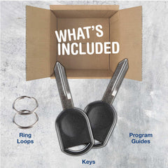 KeylessOption warranty card confirms replacement part support