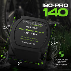 KeyLine Chargers suitable for marine, truck, RV and off-grid applications