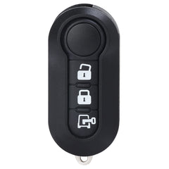 Keymall Fiat 500 key shell with button alignment and durable exterior.