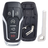 Keymall Ford Edge shell close-up shows durable, easy-install key fob cover that protects worn buttons.