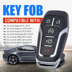 Keymall Ford Explorer shell close-up highlights snug fit and quick replacement for damaged remotes.