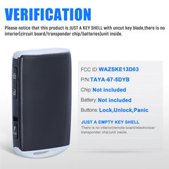 Keymall Keyles Entry case back view with no logos for a clean look.