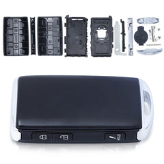 Keymall Keyles Entry case compatibility check graphic with model notes.