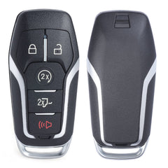 Keymall remote buttons detail highlights Lock, Unlock, Remote Start, Trunk, Panic.