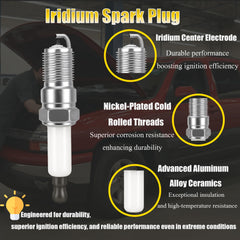KeysRemote spark plug wires kit ensures secure high-voltage connections