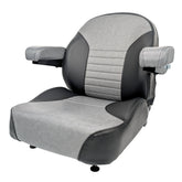 Keystone Seats Comfort Plus seat front view highlights comfort and style.