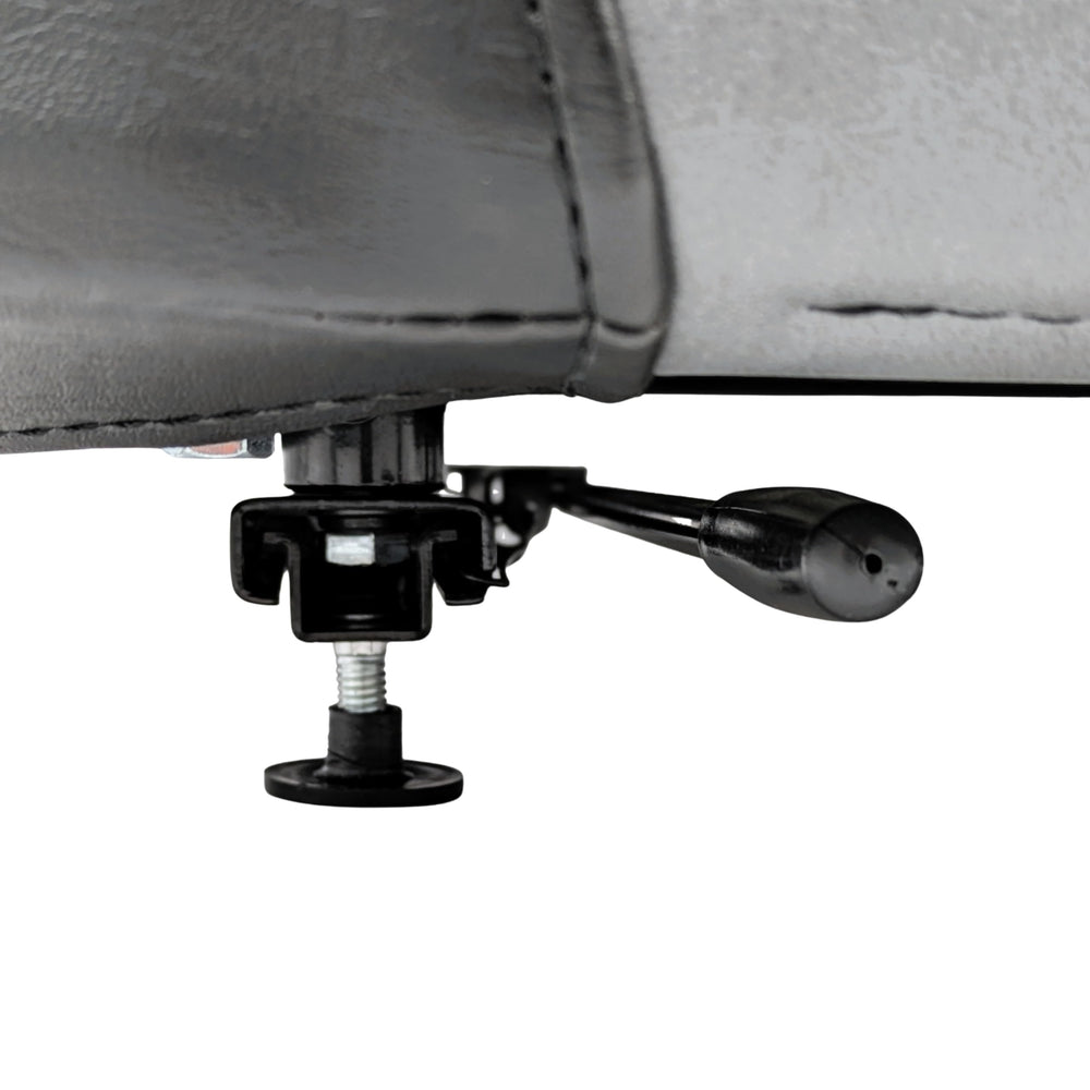 Keystone Seats Comfort Plus seatbelt mounting points enable optional safety upgrades.