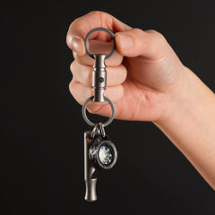 Compact daily carry accessory that stays secure during outdoor activities.