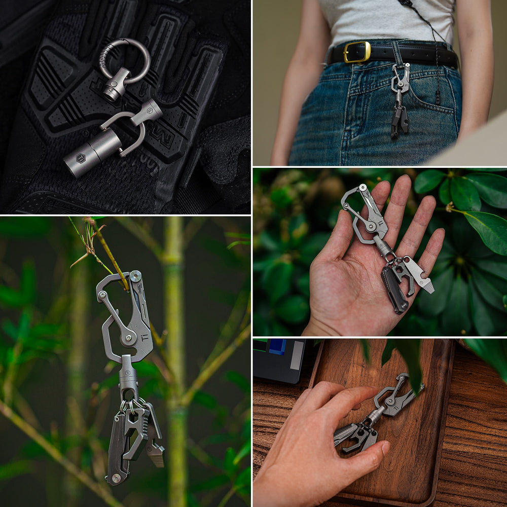 KeyUnity KA48 EDC-friendly design for everyday tools and essentials.