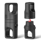 KeyUnity KA48 titanium magnetic keychain front view for quick access to keys.