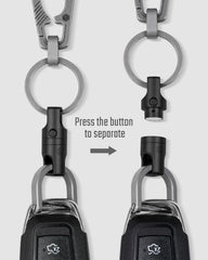 KeyUnity KA48 one-hand release action enables fast detachment.