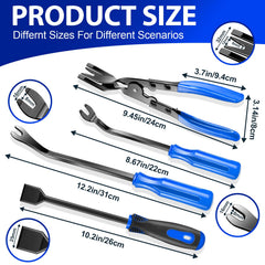 Keze 17-Pcs Hook and Pick Set with 45-degree hook for precise prying.