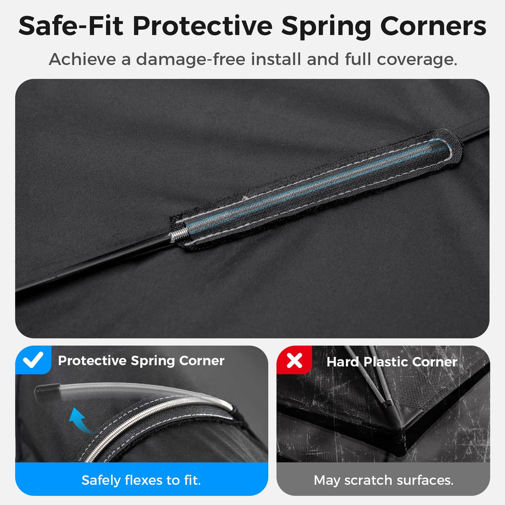 Kfonla durable reinforced frame maintains shape under daily use