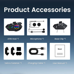 Khptop two-riders intercom enables clear group communication