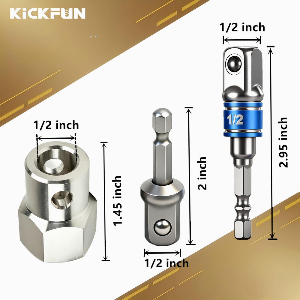 KickFun stainless steel construction highlights durability against rust and wear.