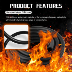 KIFIDAN heater hose supports 60psi working pressure for reliable flow.