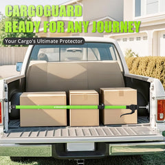 KILOUPOLE cargo bar with rotating foot pads gripping a flat truck bed surface.
