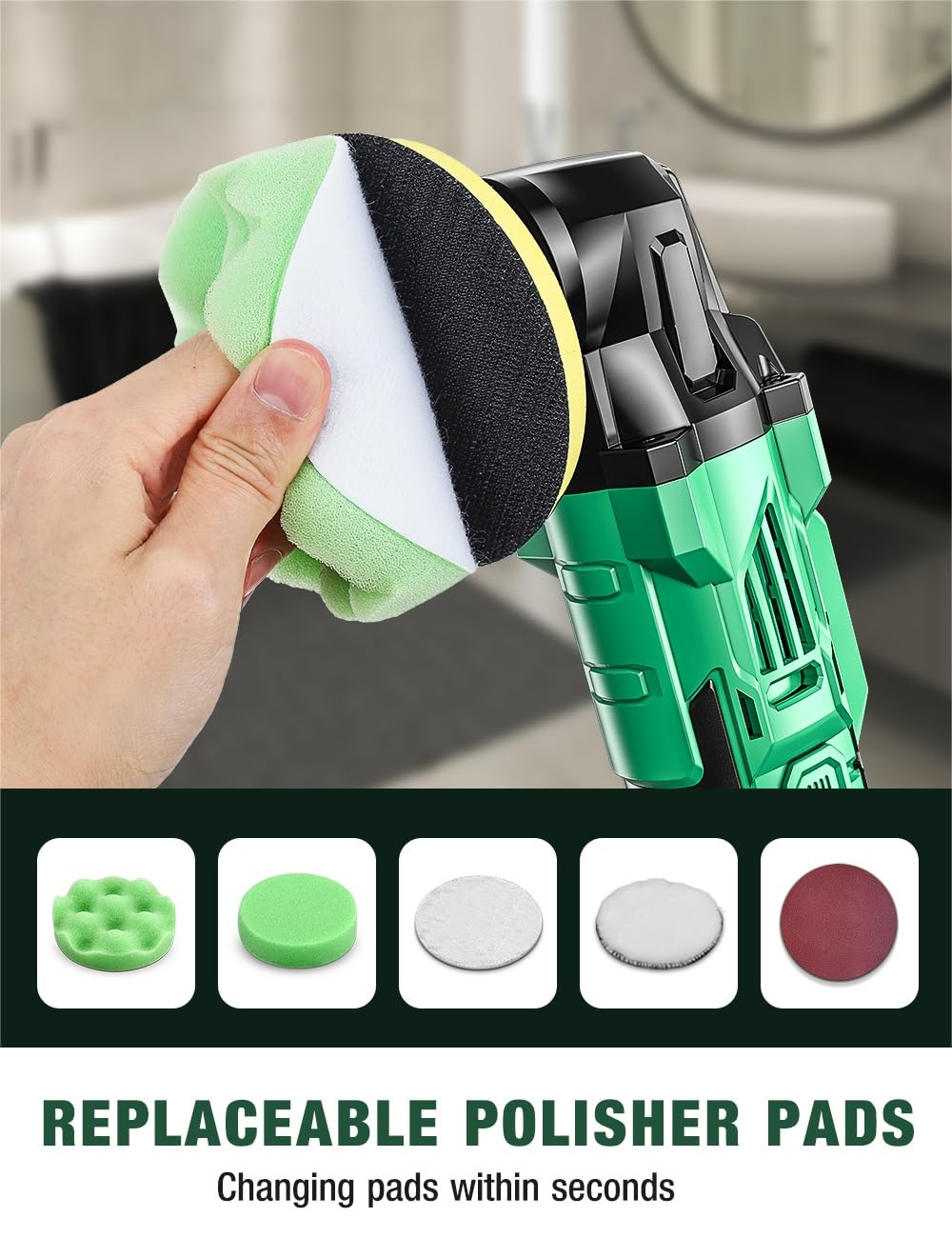 KIMO carrying bag keeps accessories organized for on site work
