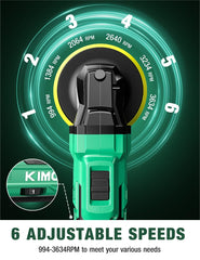 KIMO fast charger minimizes downtime between detailing tasks