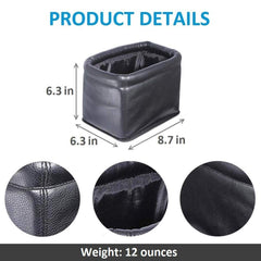 KINGBERWI all-in-one car organizer stores CDs, chargers, wallets and more