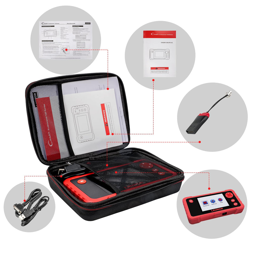 Smooth KINGBOLEN zipper allows easy access while safeguarding the scanner.