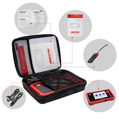 Smooth KINGBOLEN zipper allows easy access while safeguarding the scanner.
